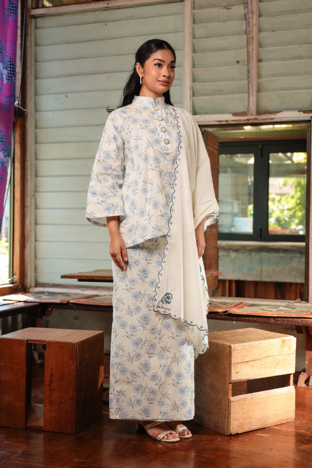 KURONG ROHANA - ASH BLUE