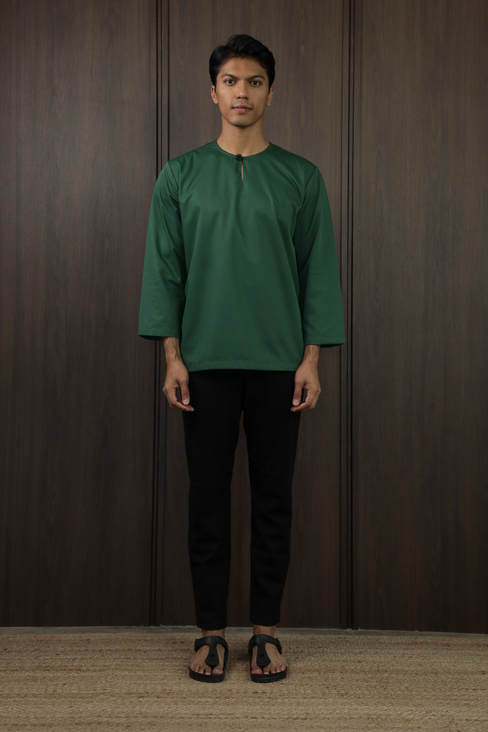 SAMPANA PLAIN - EMERALD GREEN