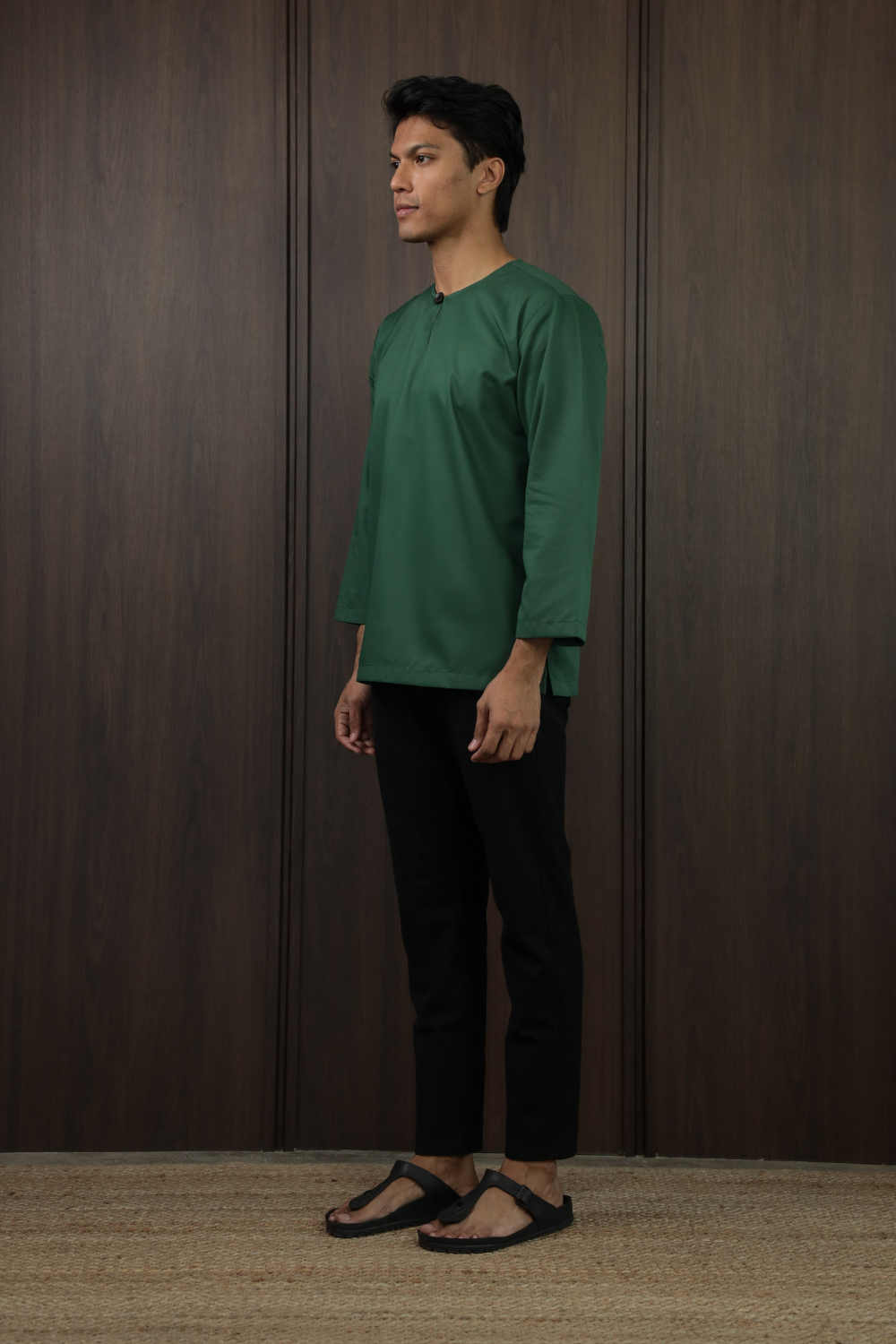 SAMPANA PLAIN - EMERALD GREEN