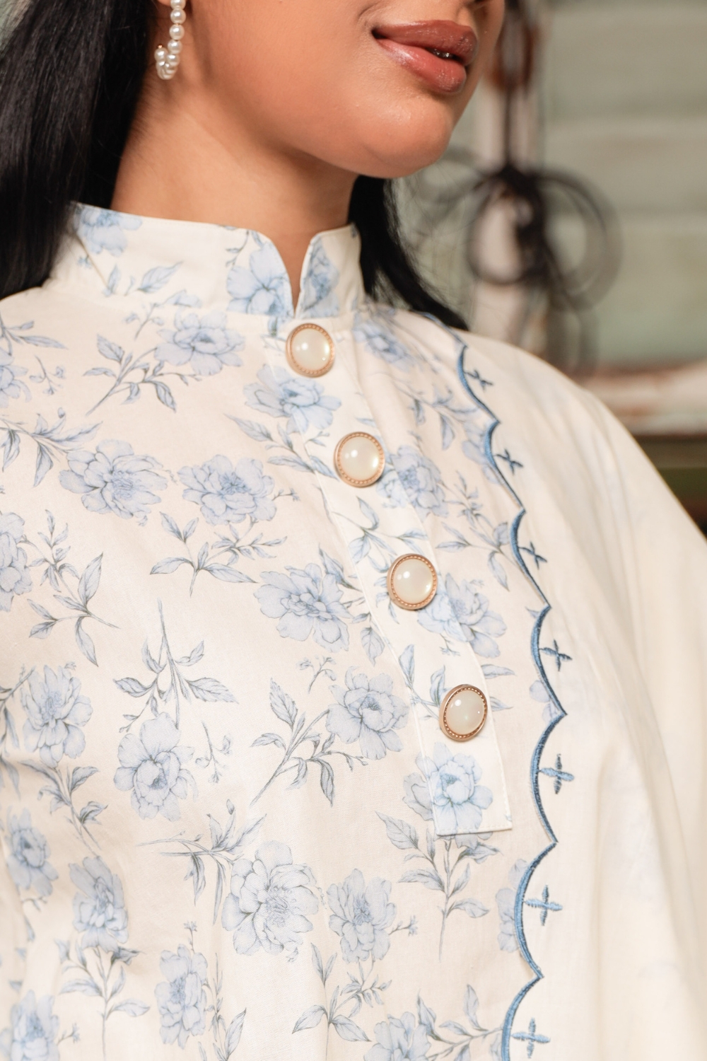 KURONG ROHANA - ASH BLUE