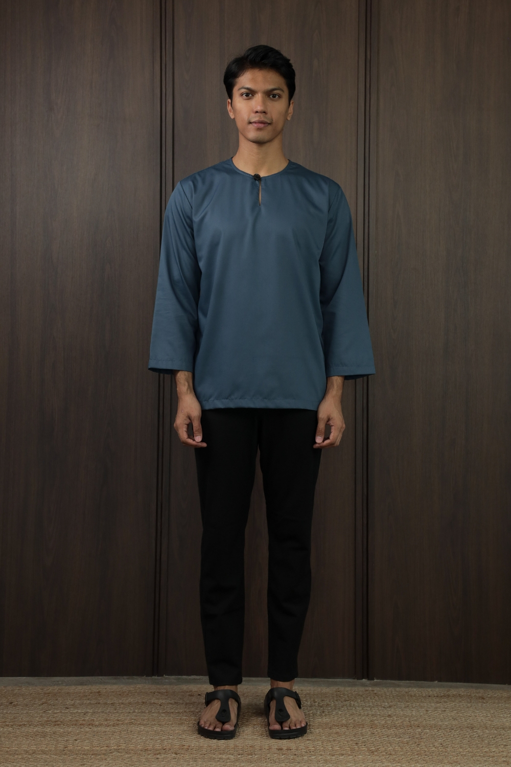 SAMPANA PLAIN - PRUSSIAN BLUE