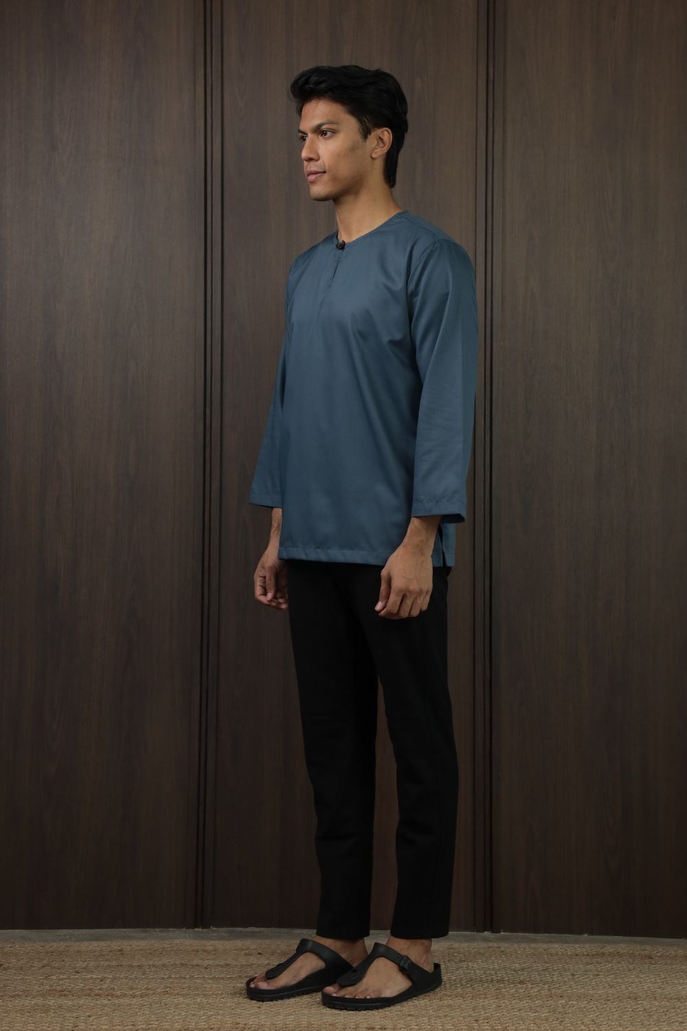 SAMPANA PLAIN - PRUSSIAN BLUE