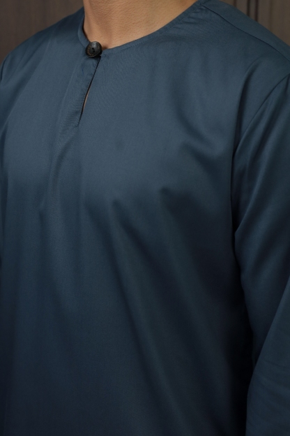 SAMPANA PLAIN - PRUSSIAN BLUE