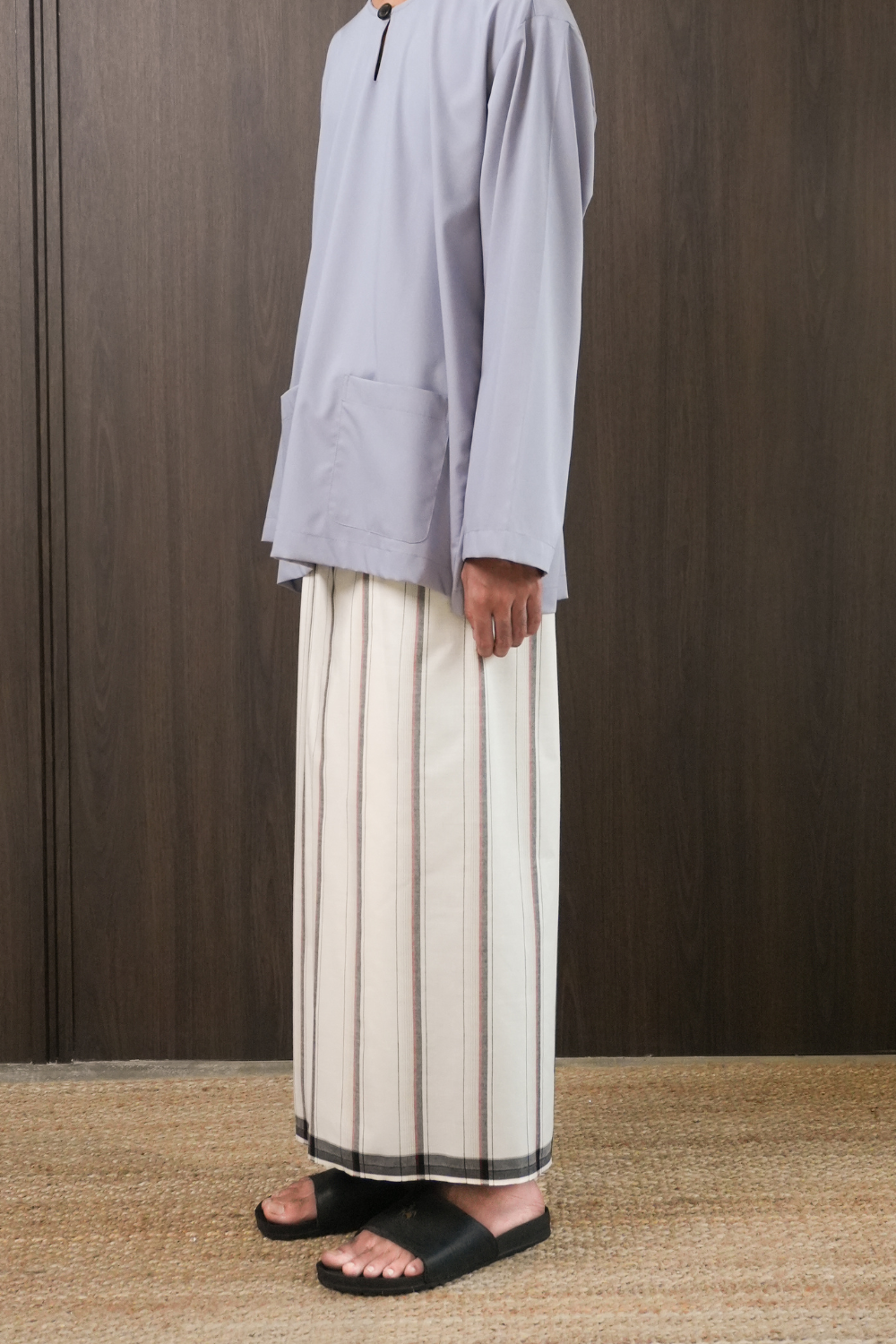 SAMPING PELIKAT THE BAHAMAN X GAJAH DUDUK -  CREAM 