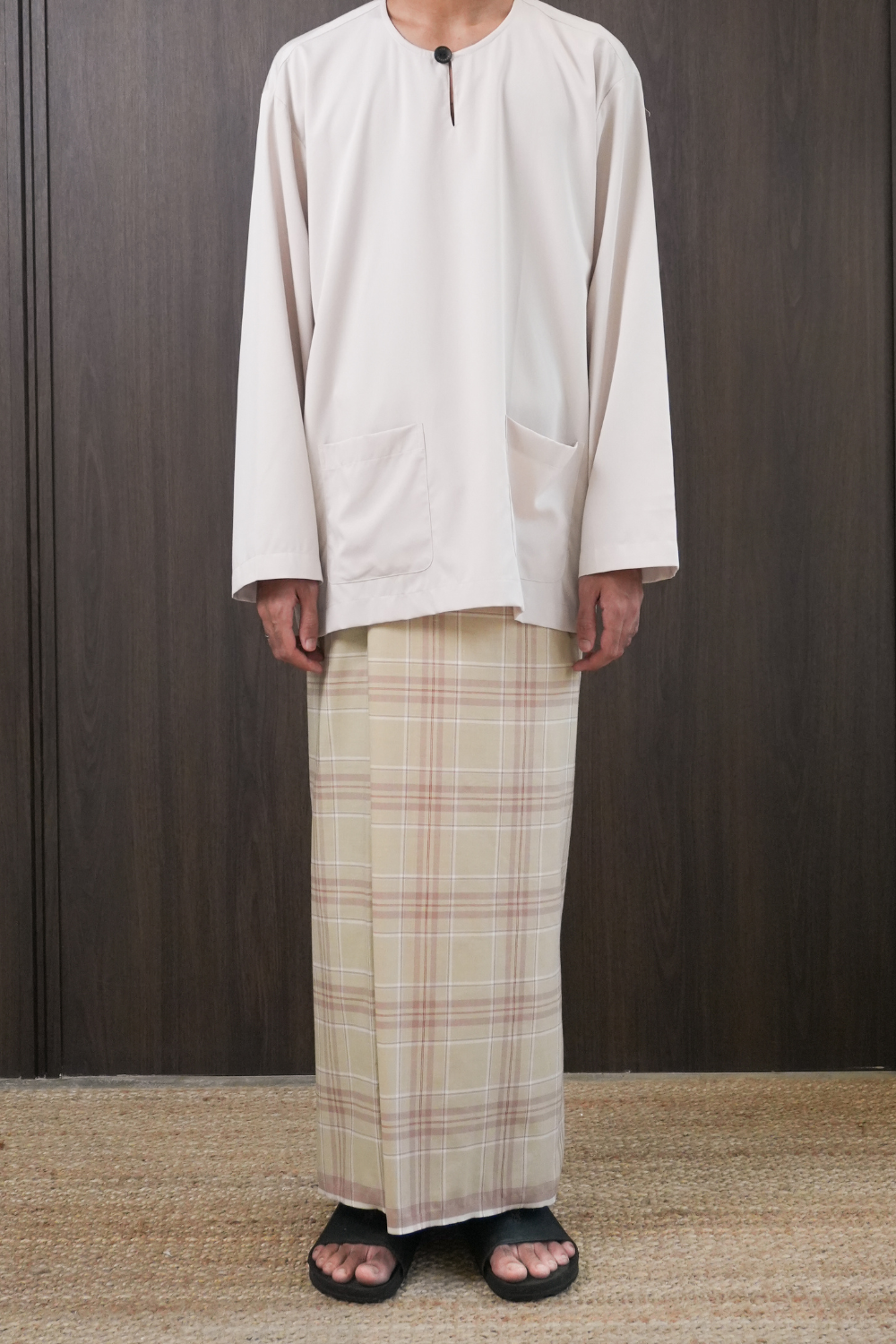 SAMPING PELIKAT THE BAHAMAN X GAJAH DUDUK -  BROWN 