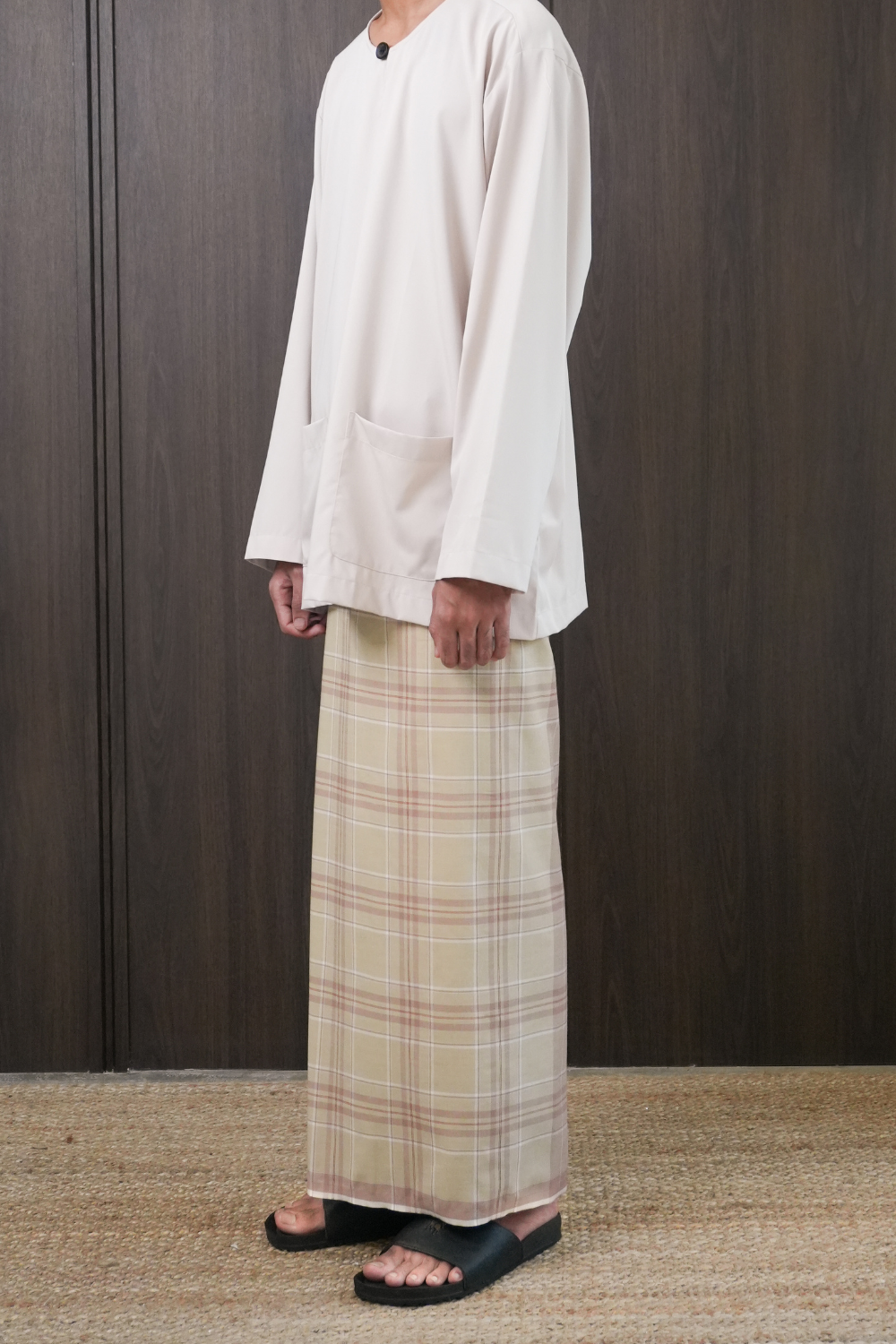 SAMPING PELIKAT THE BAHAMAN X GAJAH DUDUK -  BROWN 