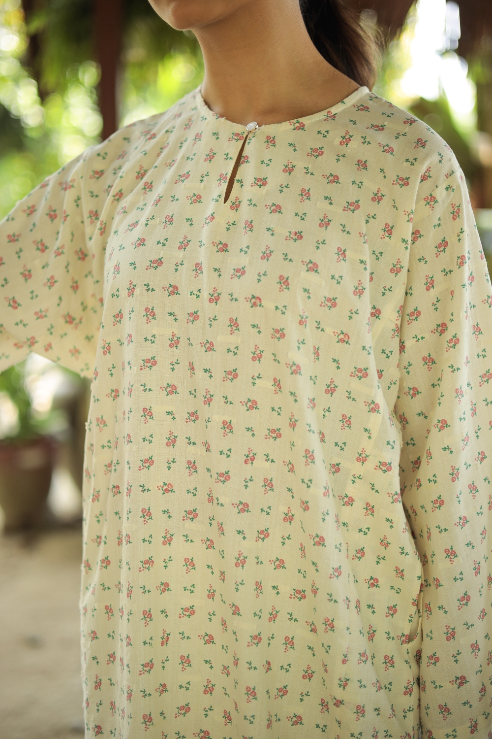 KURONG LELA - PINK FLOWER