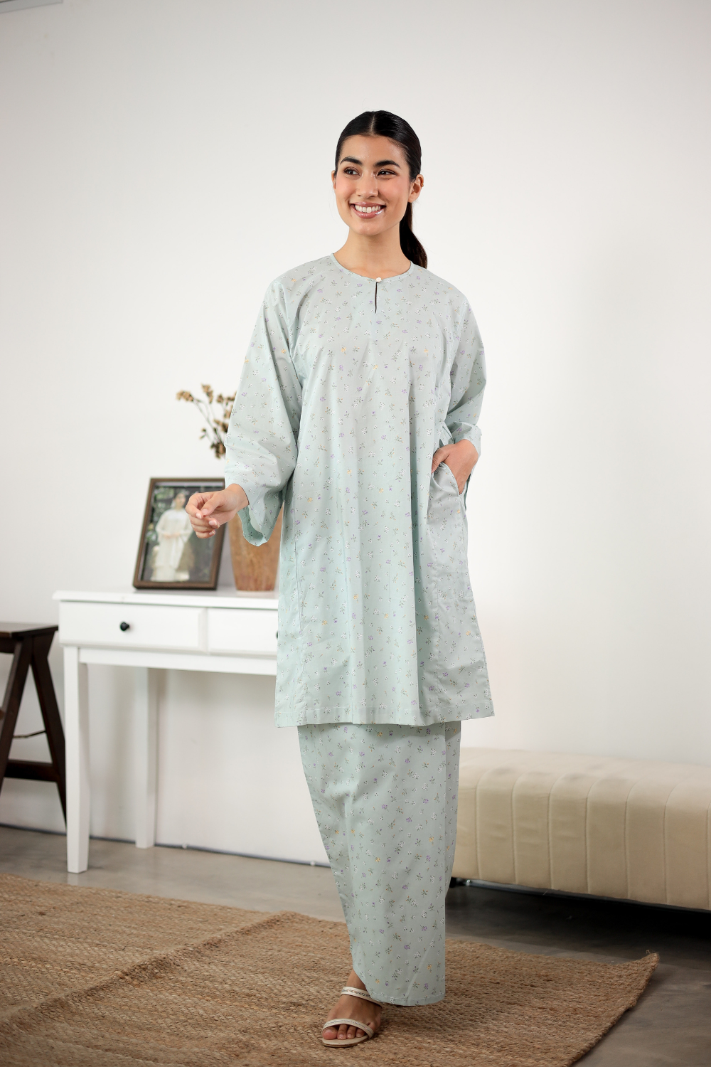 KURONG LELA - MINT GREEN 