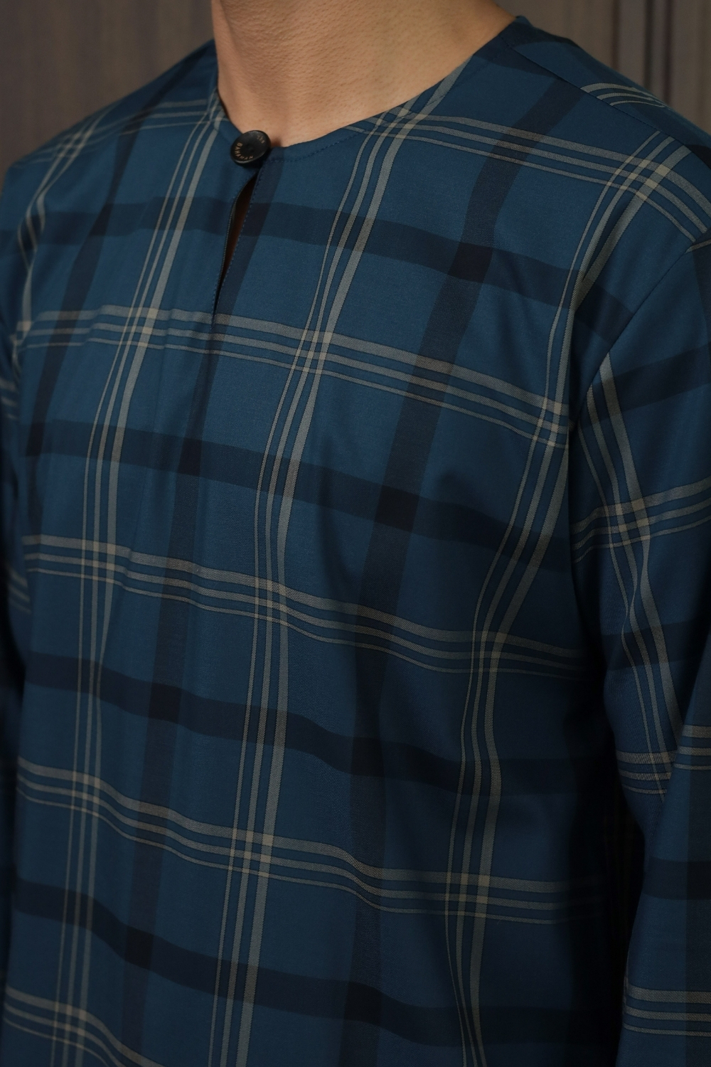 SAMPANA - CHECKED CLASSIC BLUE 