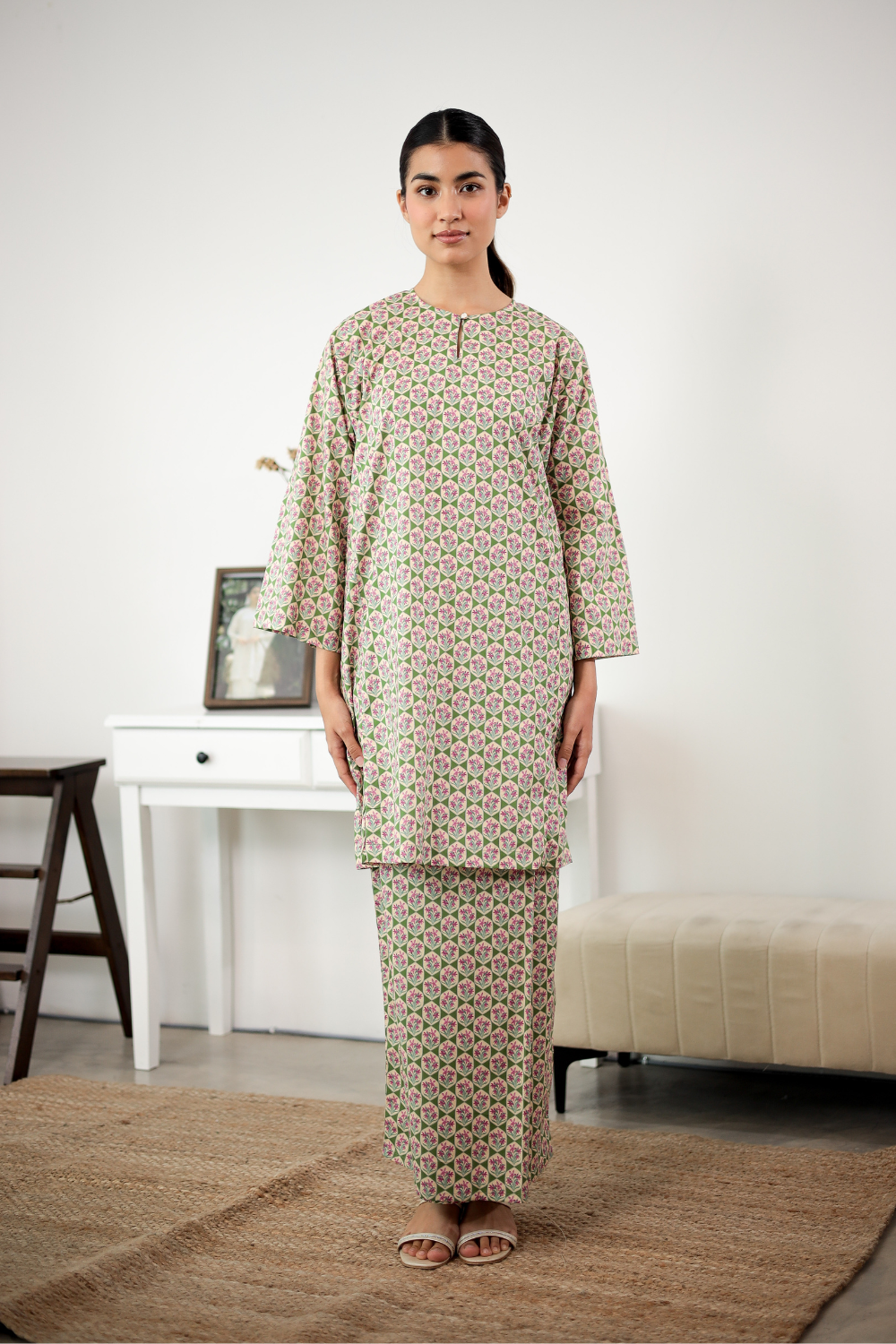 KURONG LELA - VINTAGE APPLE GREEN 