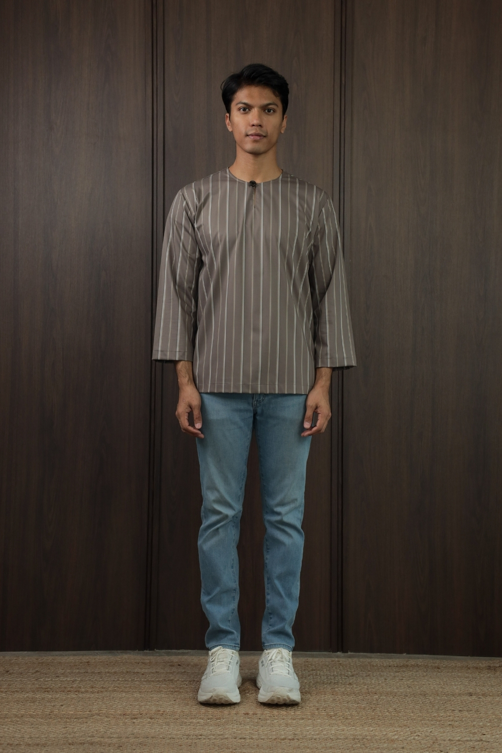 SAMPANA - STRIPE KOALA GREY 