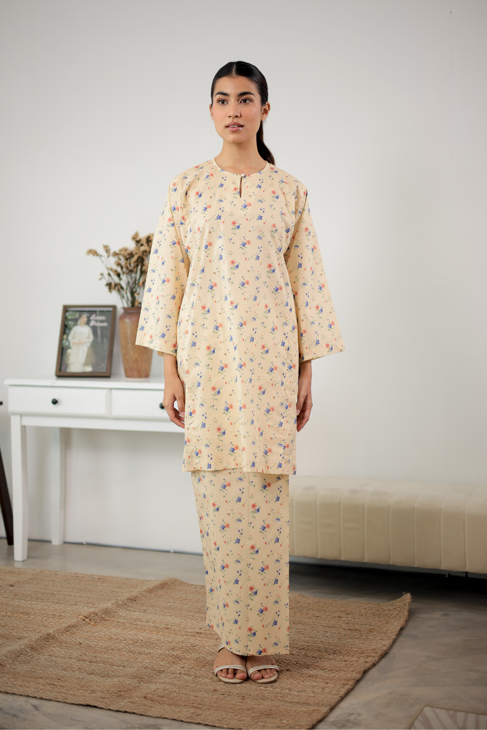 KURONG LELA - YELLOW CREAM 
