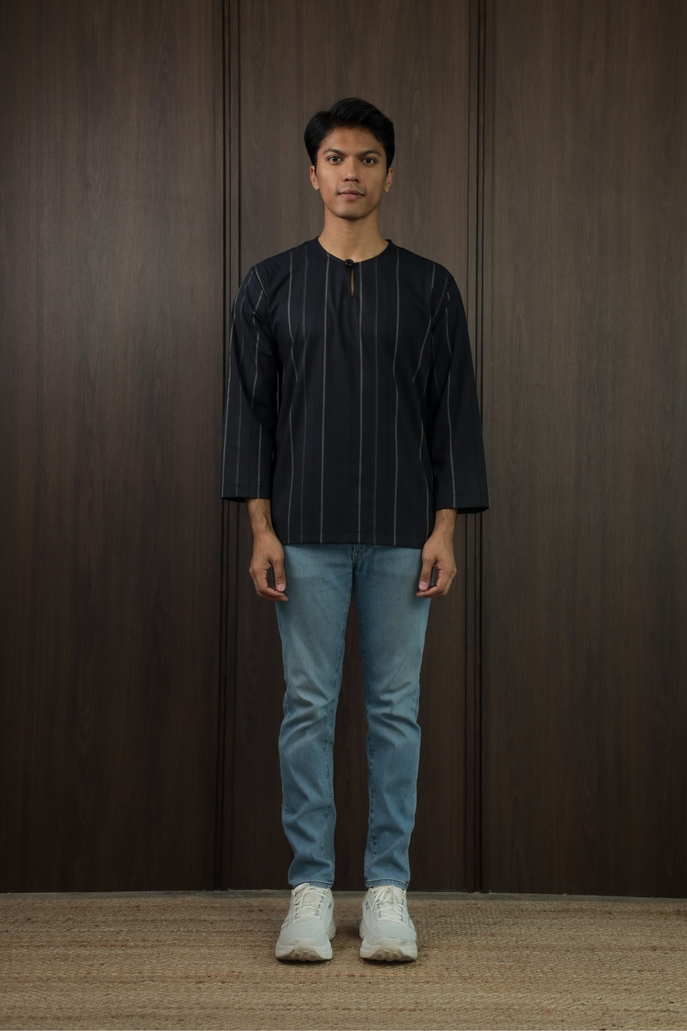 SAMPANA - STRIPE DARK PURPLE