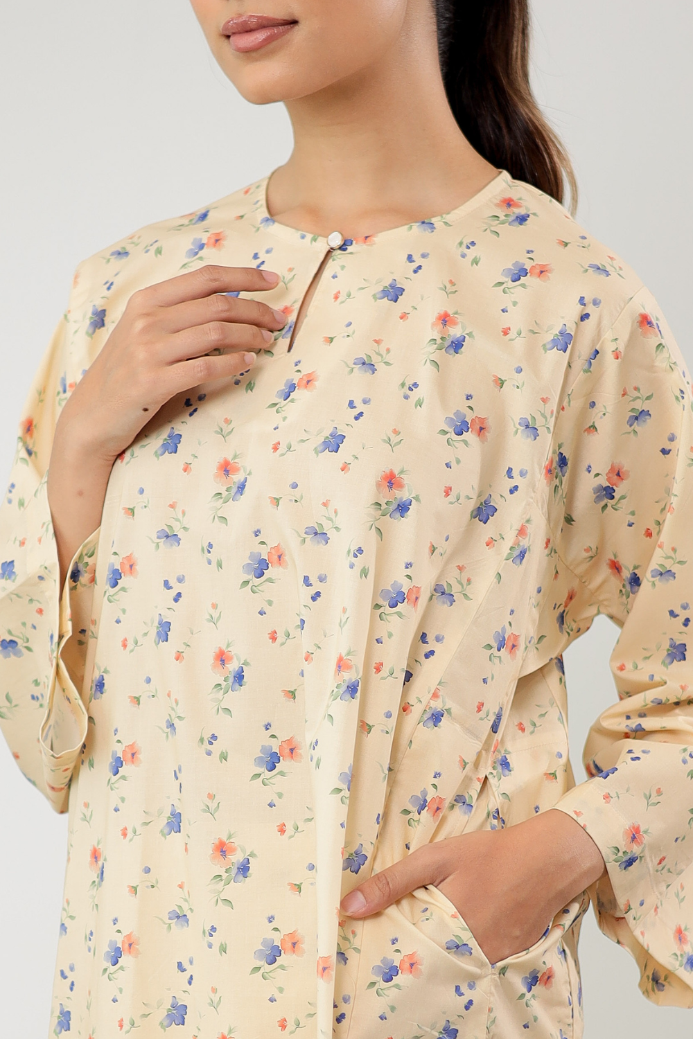 KURONG LELA - YELLOW CREAM 