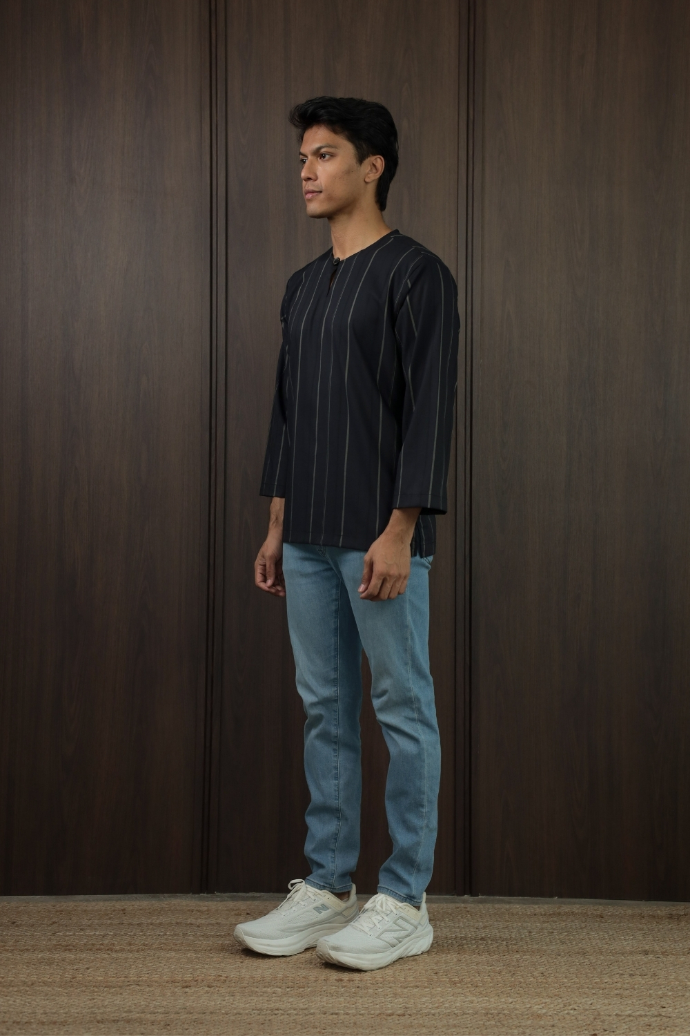 SAMPANA - STRIPE DARK PURPLE