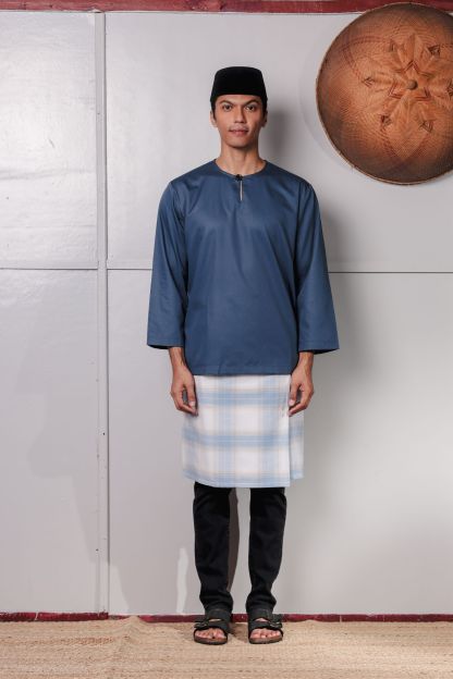 SAMPANA PLAIN - PRUSSIAN BLUE