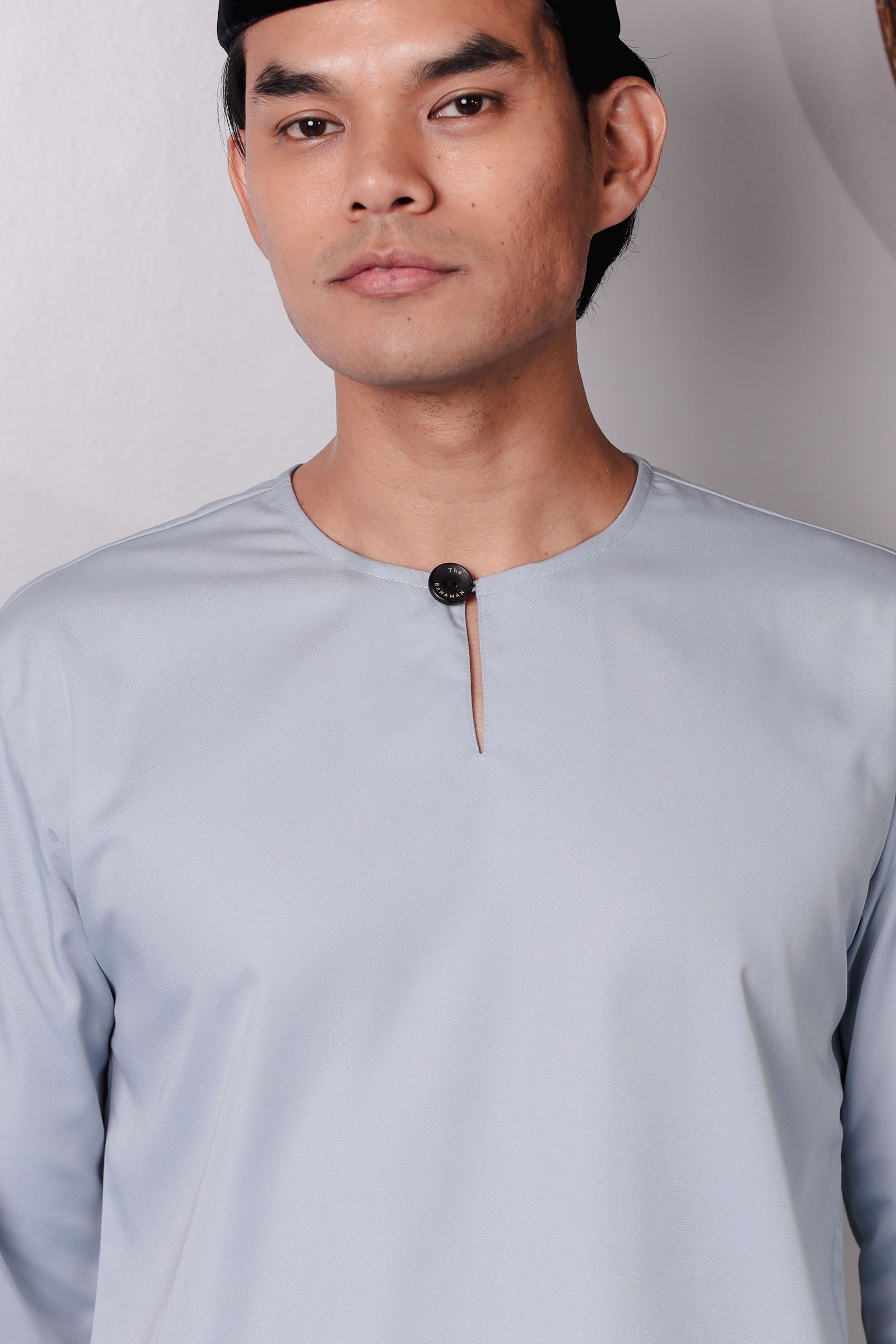 SAMPANA PLAIN - DUSTY BLUE