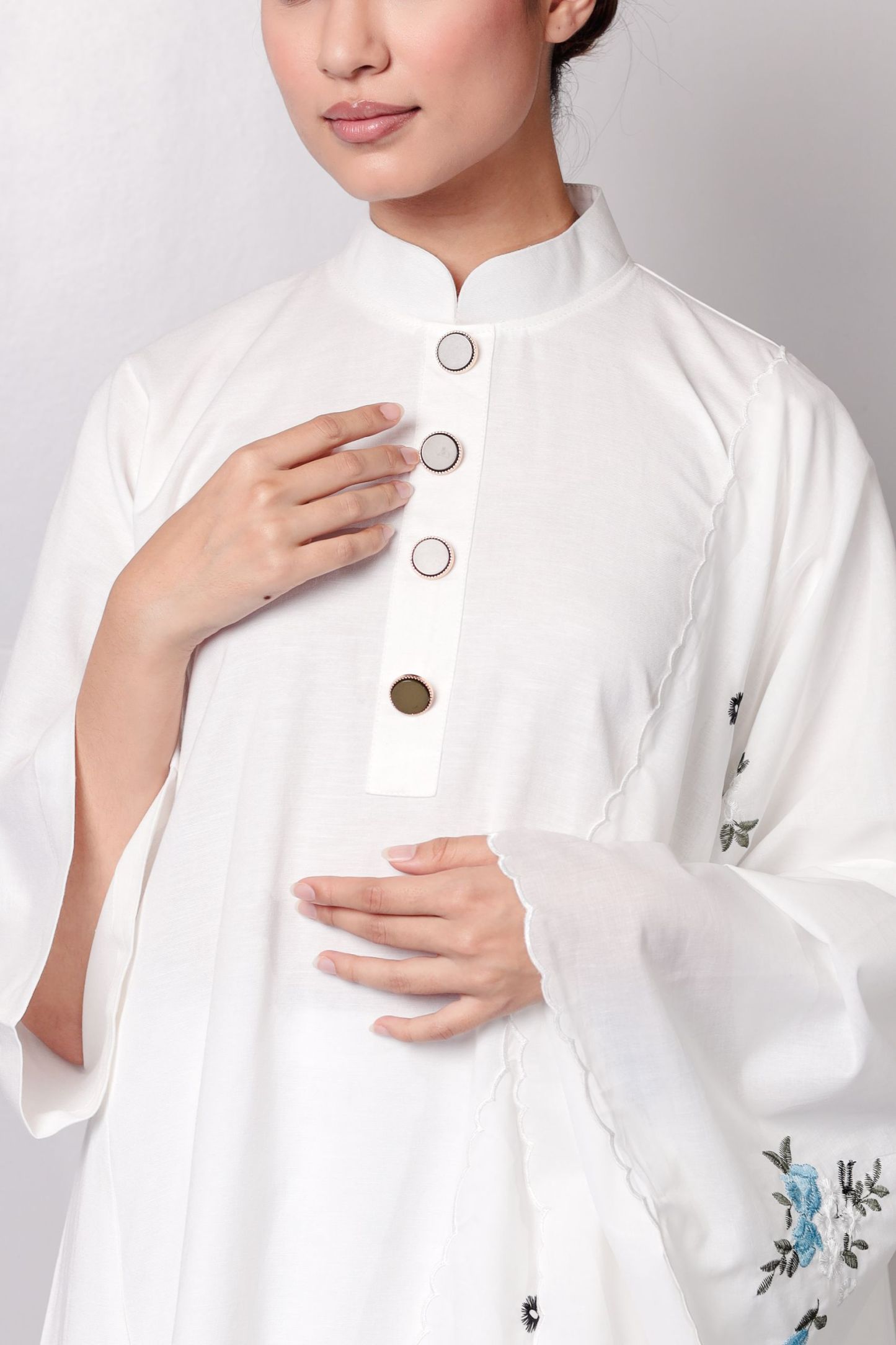 KURONG ROHANI - WHITE