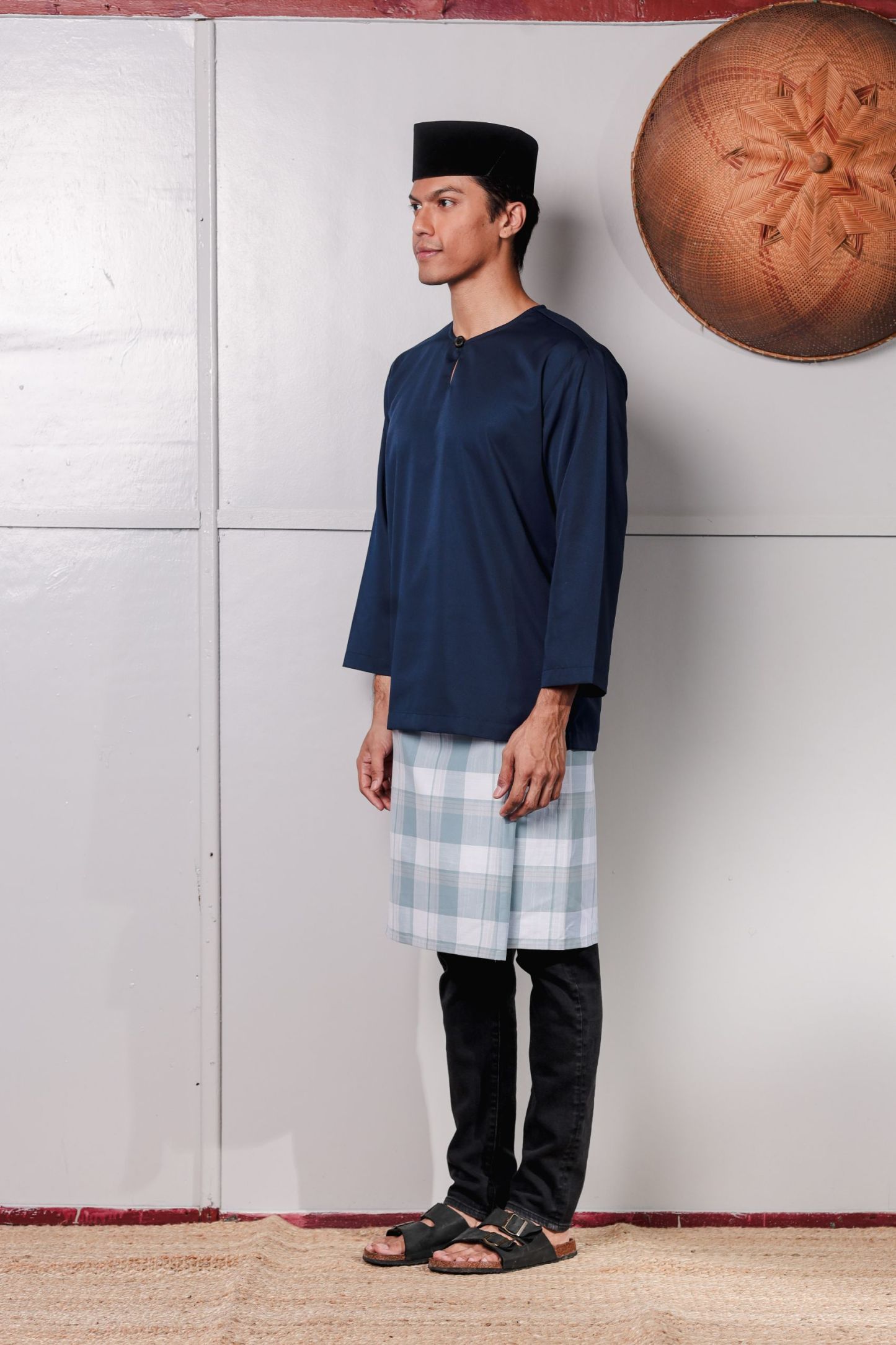 SAMPANA PLAIN - NAVY BLUE