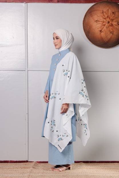 KURONG ROHANI - DUSTY BLUE