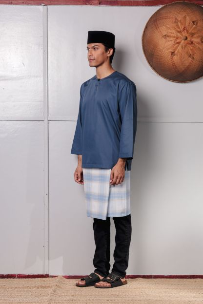 SAMPANA PLAIN - PRUSSIAN BLUE
