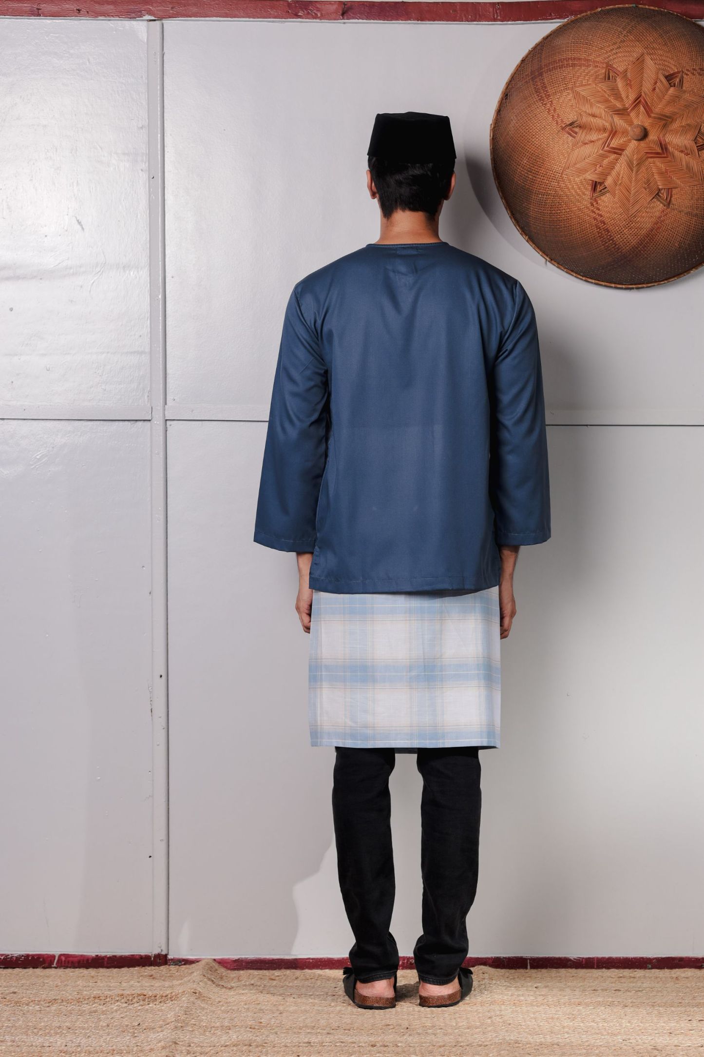 SAMPANA PLAIN - PRUSSIAN BLUE