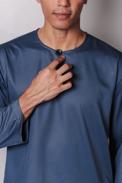 SAMPANA PLAIN - PRUSSIAN BLUE