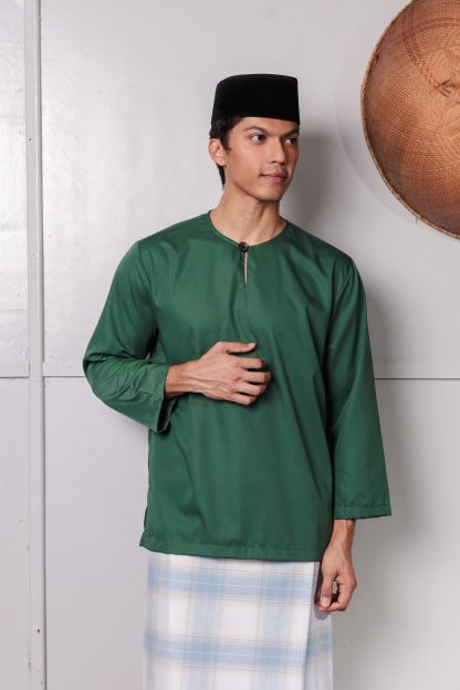 SAMPANA PLAIN - EMERALD GREEN