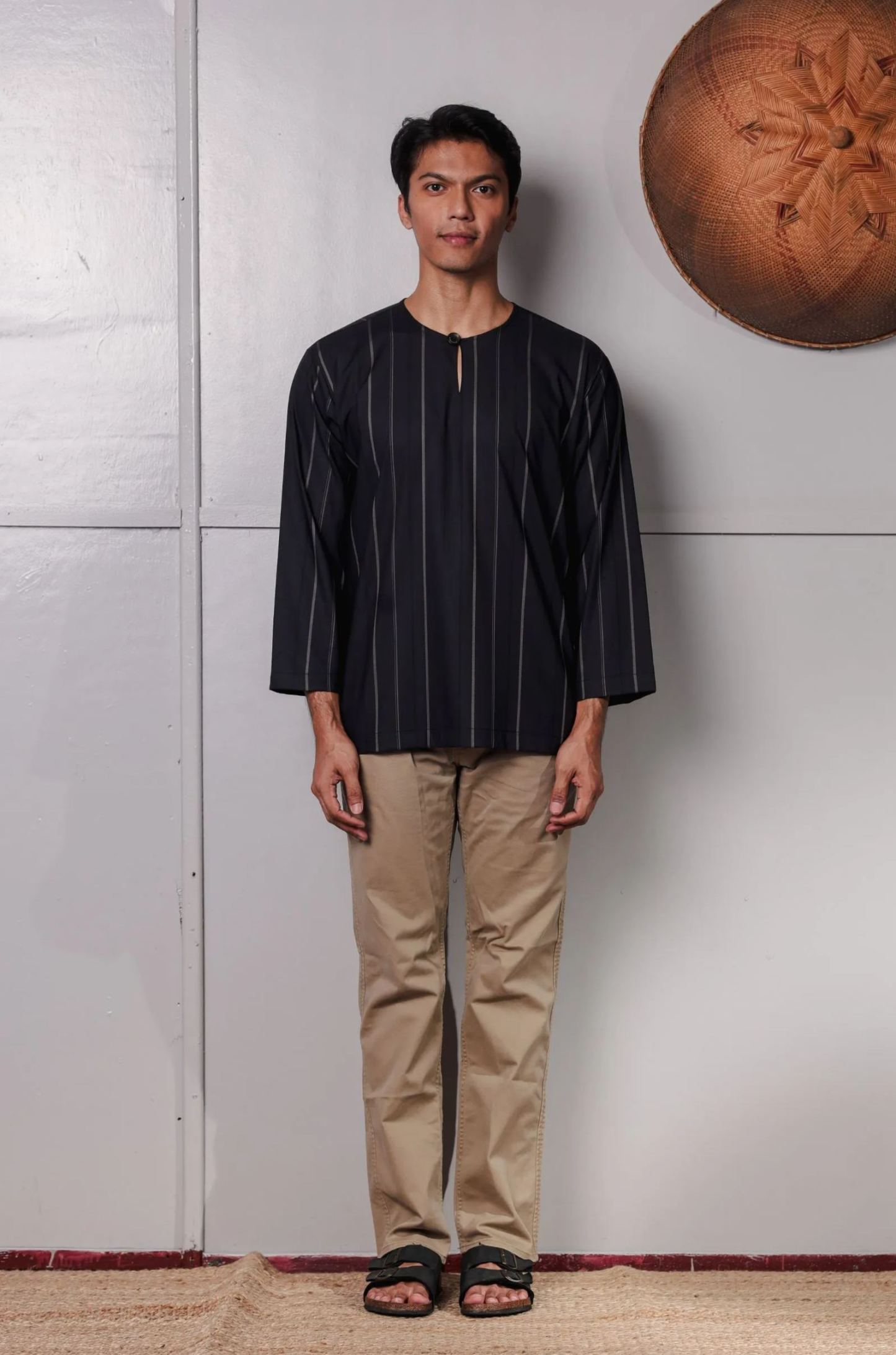 SAMPANA - STRIPE DARK PURPLE