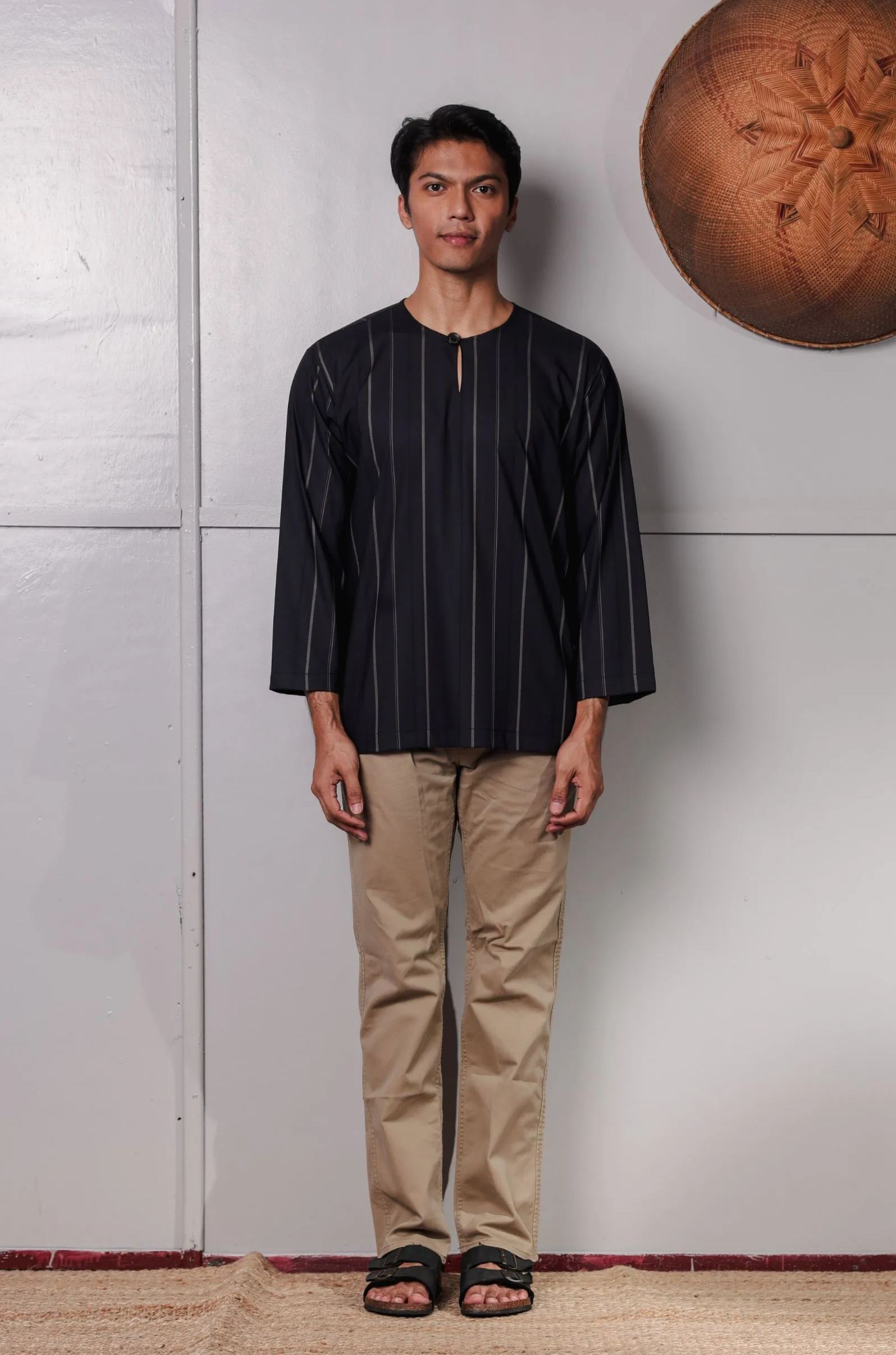 SAMPANA - STRIPE DARK PURPLE