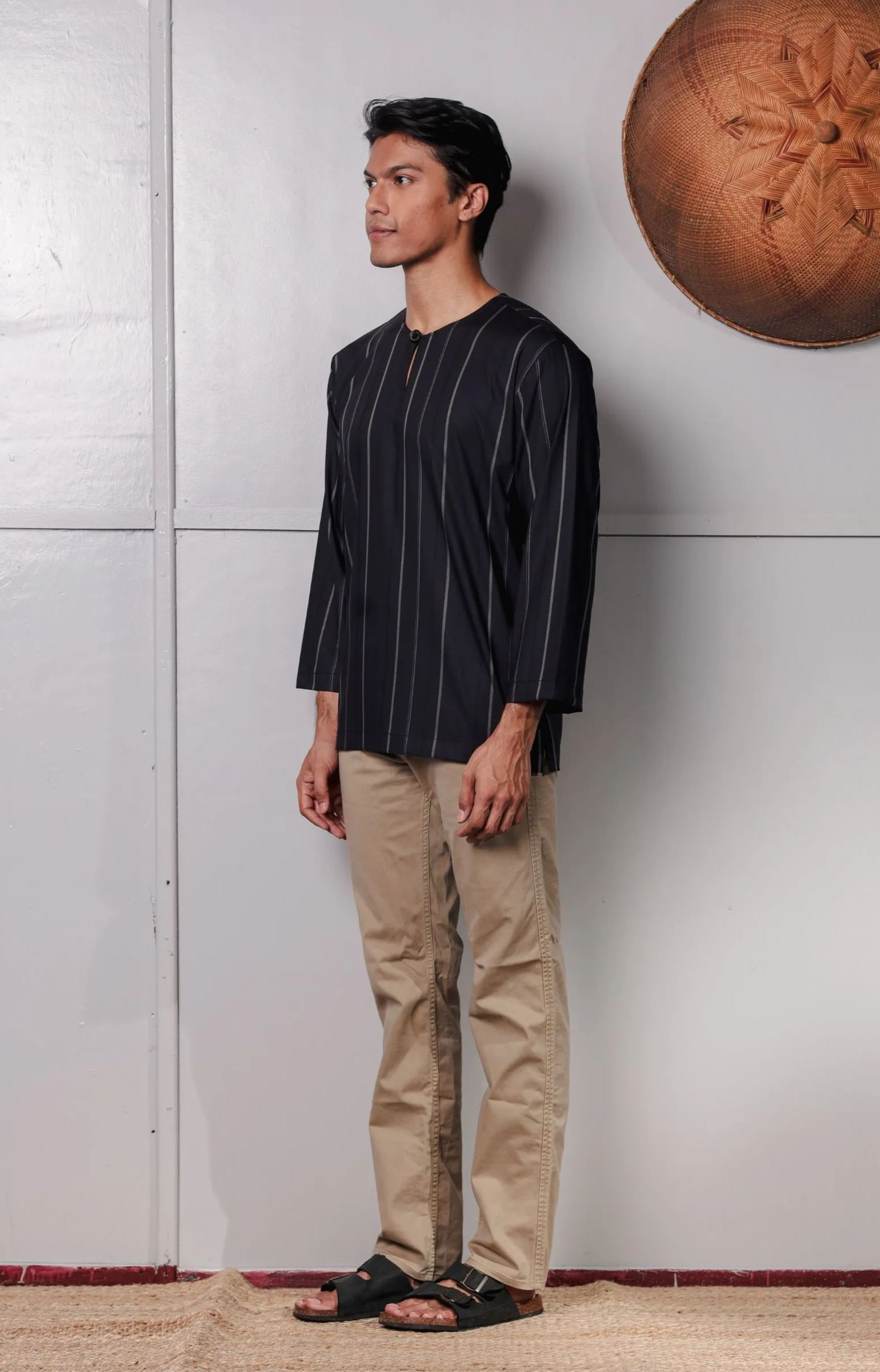 SAMPANA - STRIPE DARK PURPLE