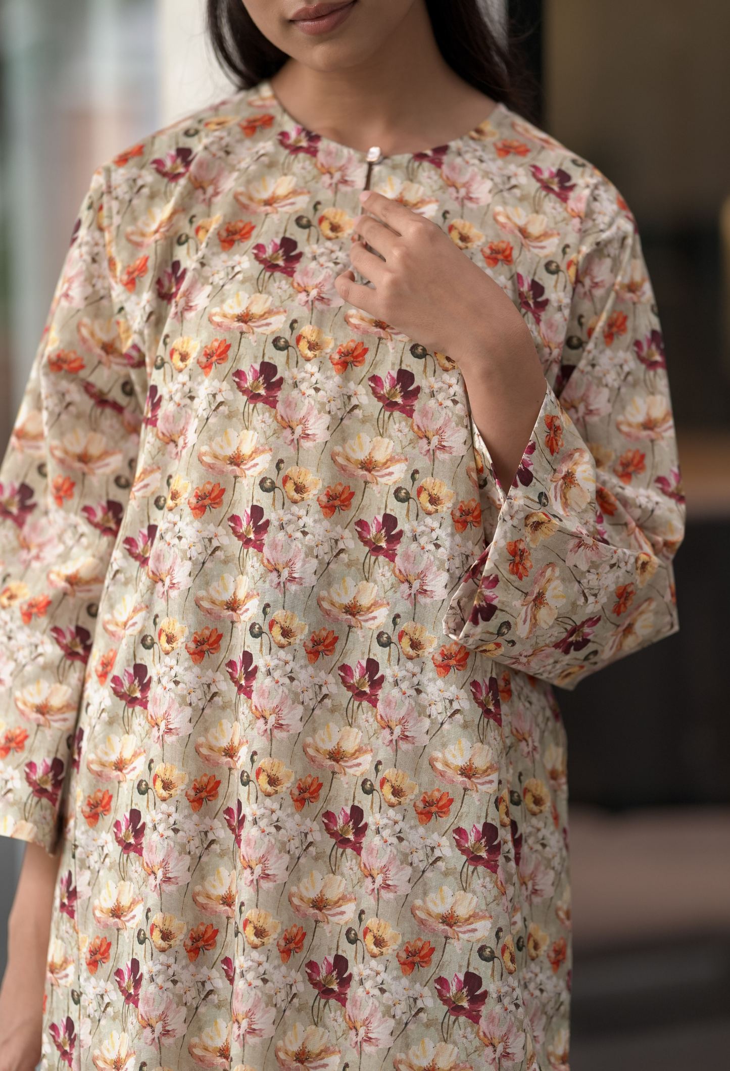 KURONG LELA - FLORAL SAGE