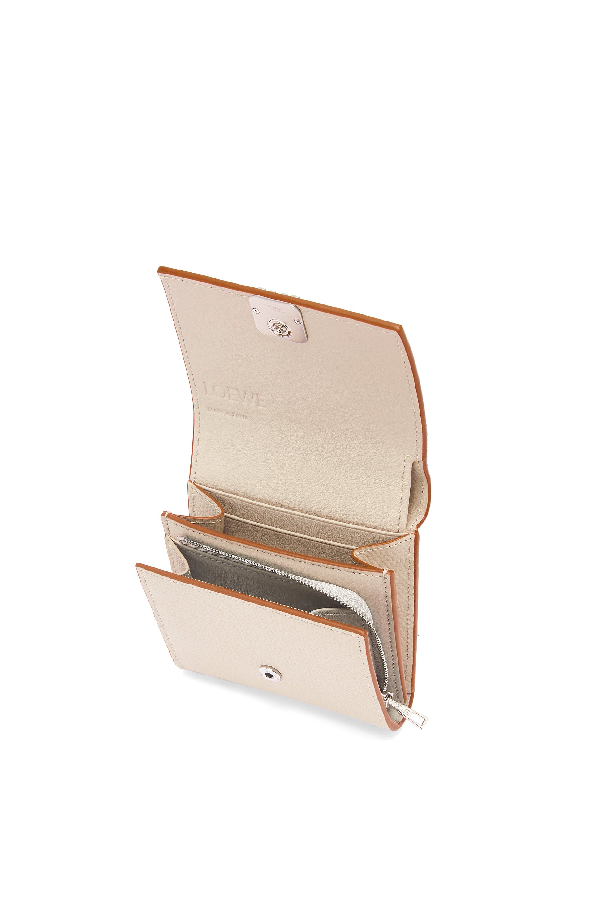 アナグラム コンパクト フラップウォレット（ペブルグレインカーフ）