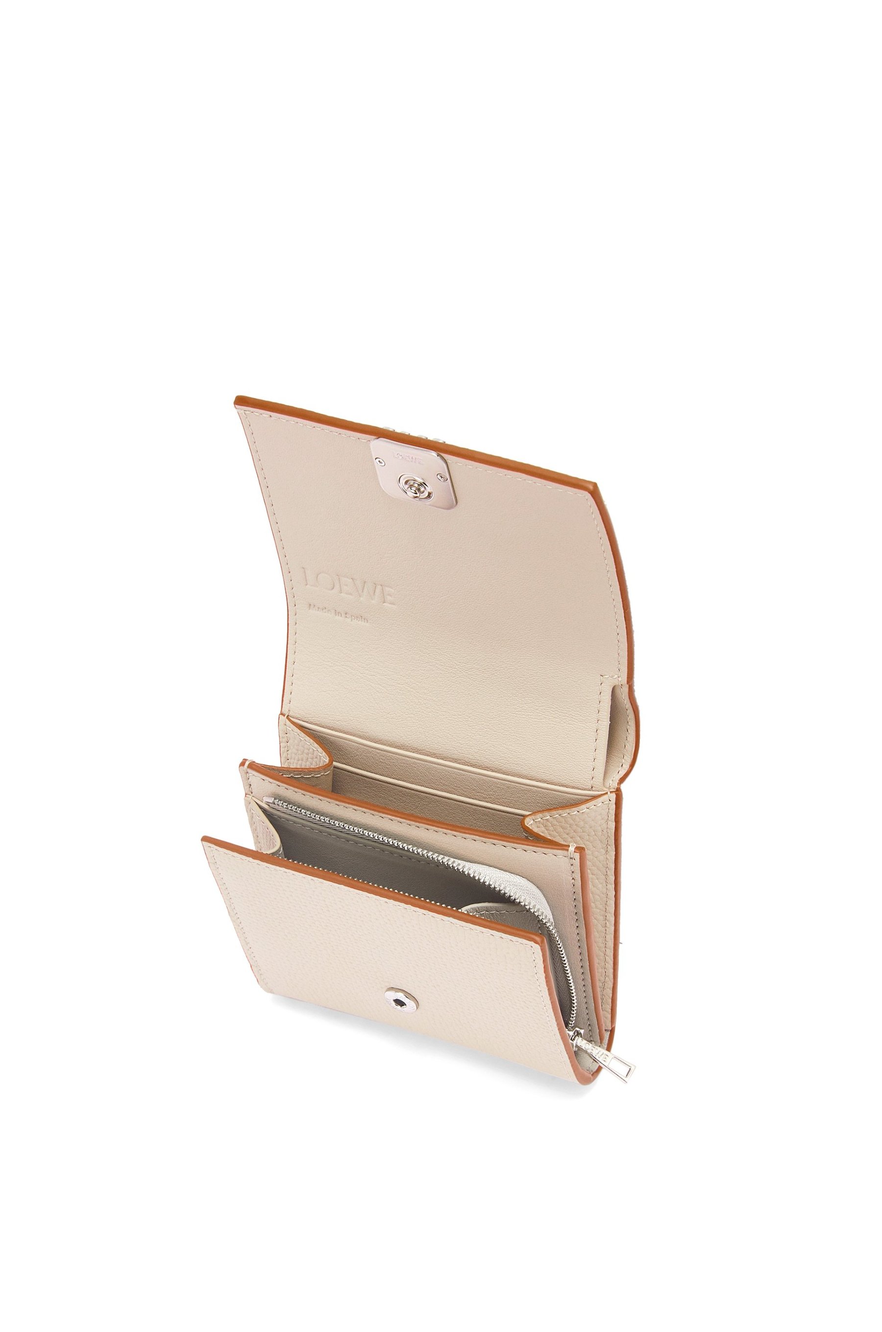 アナグラム コンパクト フラップウォレット（ペブルグレインカーフ）