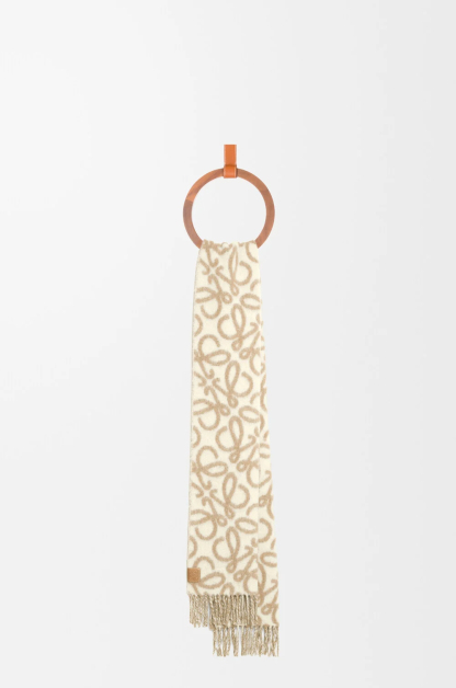 アナグラム スカーフ（アルパカ&ウールブレンド）