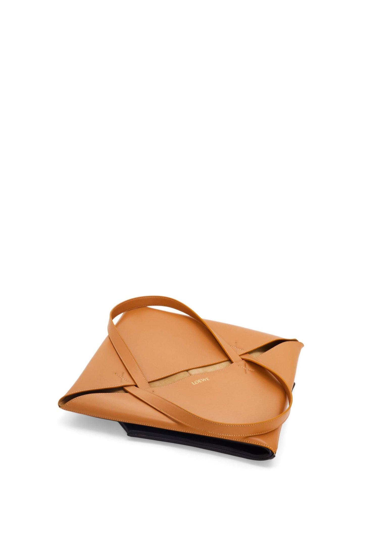 パズルフォルド トート ラージ（シャイニーカーフ）