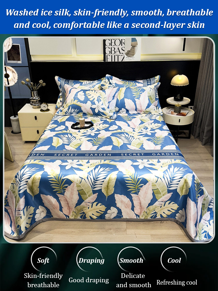 Ice Silk Cooling Mat 3 Piece Set