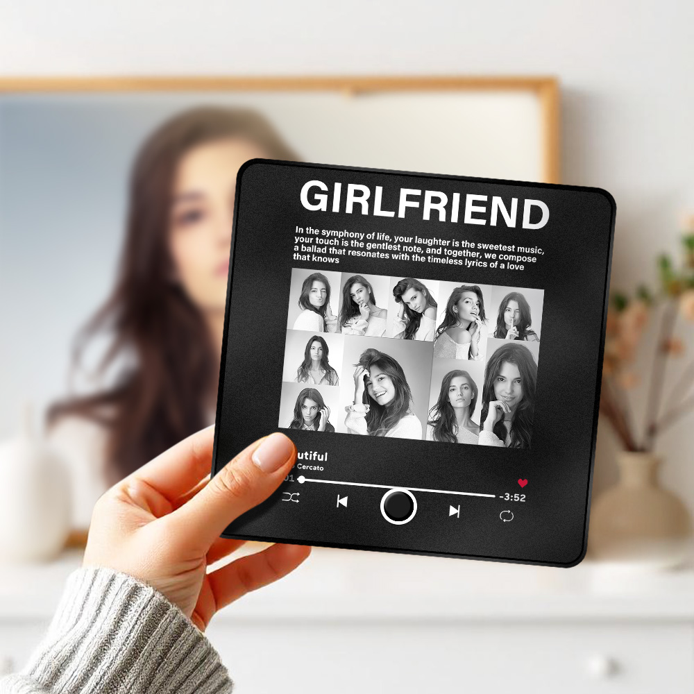 شخصية كلية الموسيقى مغناطيس الثلاجة 1-10 صور هدية للذكرى السنوية يمكن تشغيلها الموسيقى مغناطيس الثلاجة لصديقة - 