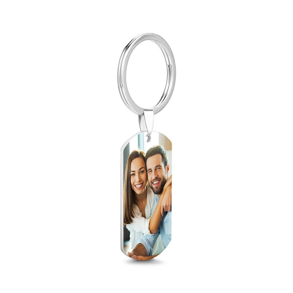 Drive Safe Keychain هدايا الصور المخصصة Drive Safe أحتاجك هنا معي هدية عيد الحب له - 