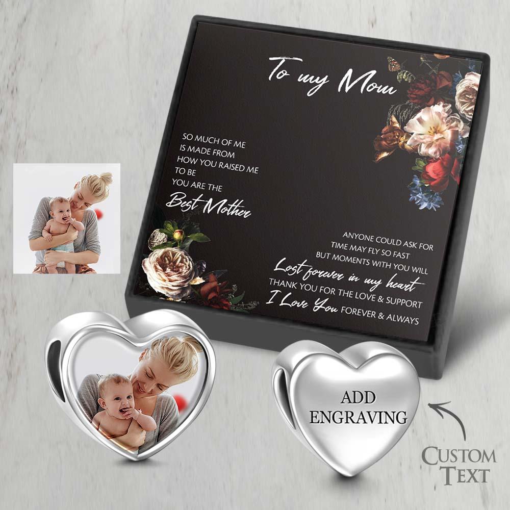 هدية سحرية على شكل قلب محفورة كهدية لأمها - 