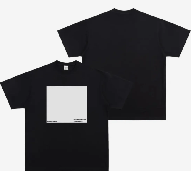 تي شيرت متوهج في الظلام للجنسين مع لوحة رسم مضيئة للرجال/النساء - 