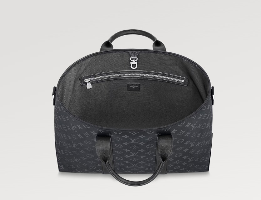 LOUIS VUITTON 機能的 ヴィトン トートバッグ ウィークエンド 白 黒 ビジネス M30919 M30937