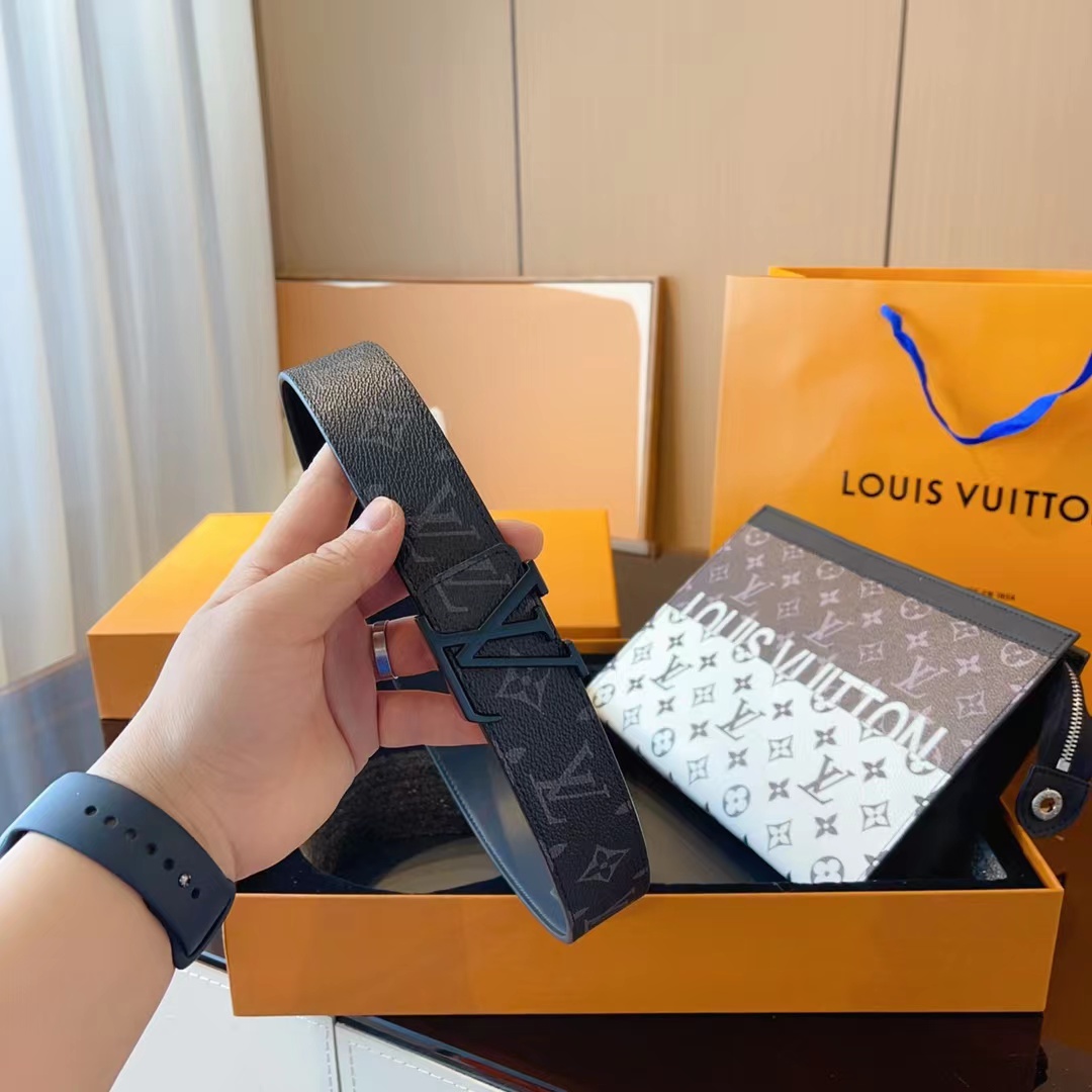 【Louis Vuitton日本公式許可店】ベルト+ 財布 特価開催  数量限定