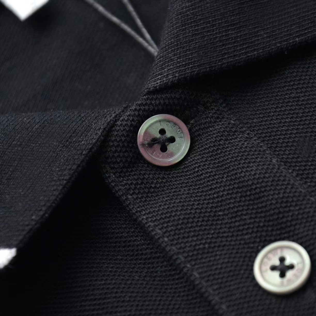 【LOEWE 公式旗艦店】（ロエベ）2024春夏新作刺繡半袖ポロシャツ