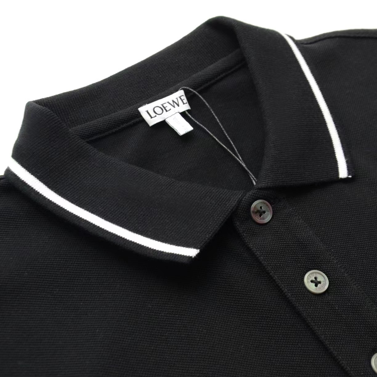 【LOEWE 公式旗艦店】（ロエベ）2024春夏新作刺繡半袖ポロシャツ
