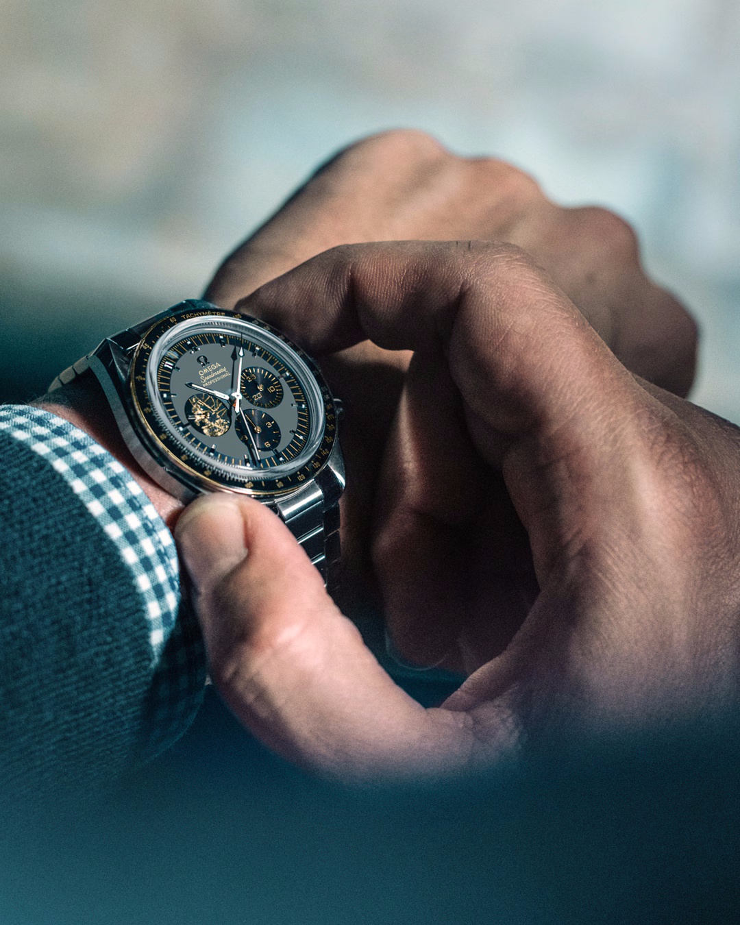 Speedmaste﻿r 50周年モデ﻿ル 42 mm OMEGA時計 ステンレススティール