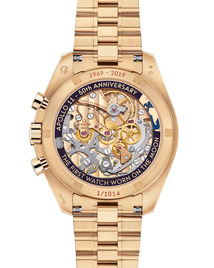 Speedmaste﻿r 50周年モデ﻿ル 42 mm ムーンシャイン™ ゴールド