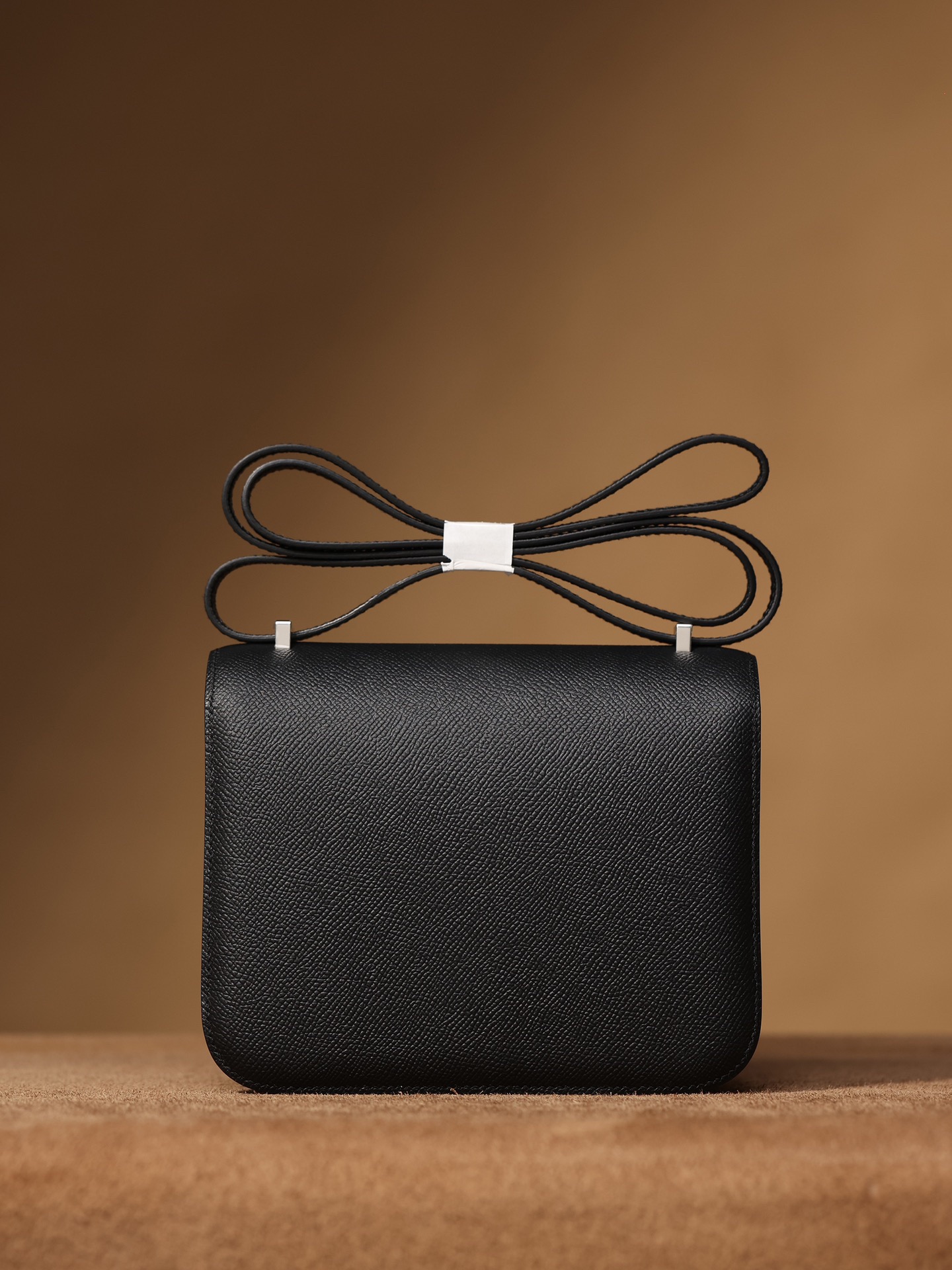 HERMES Constance Slim シルバーバックル エプソムレザー 財布 ハンドバッグ ショルダーバッグ 通常サイズ レディース 