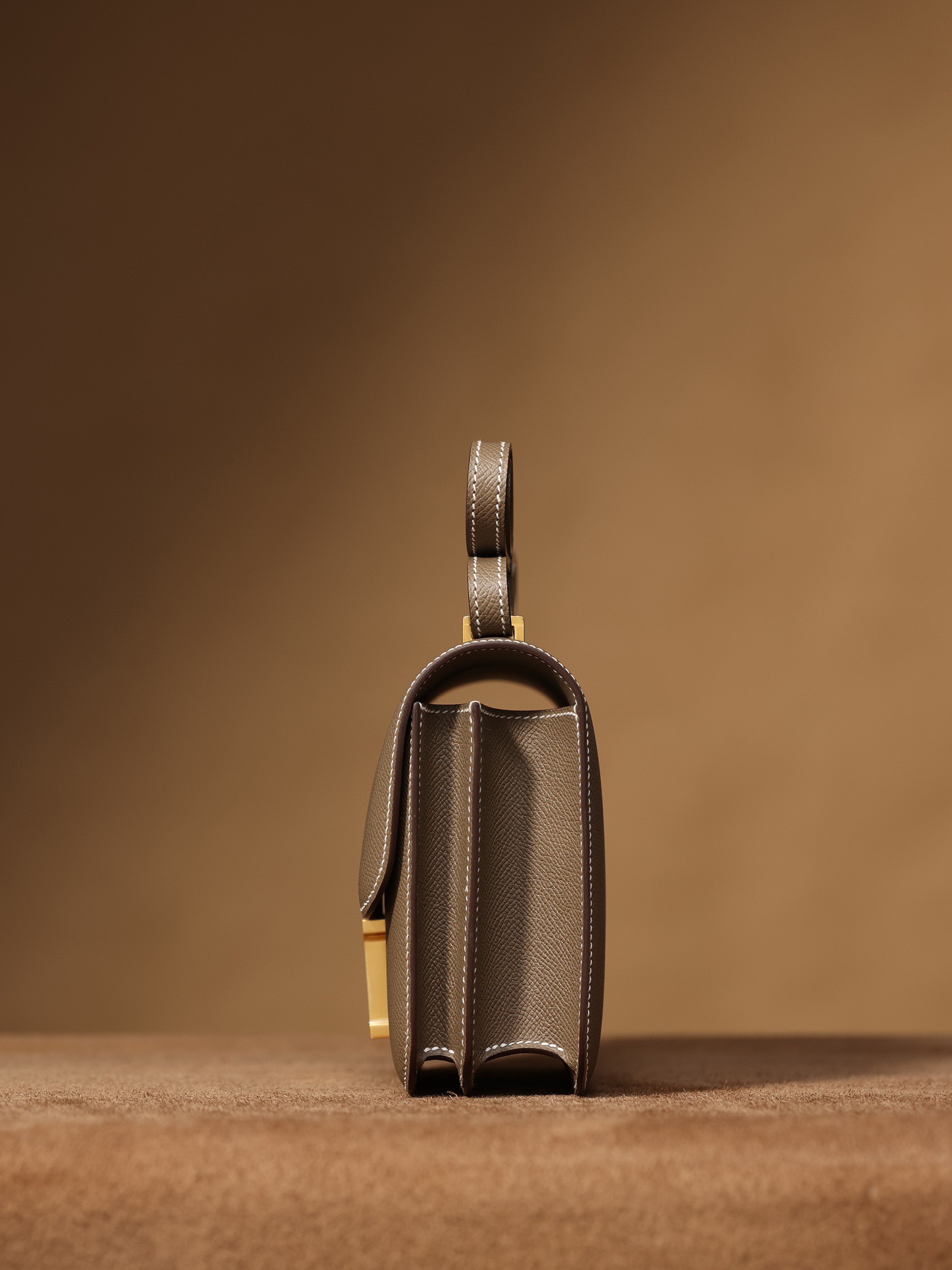 HERMES Constance Slim シルバーバックル エプソムレザー 財布 ハンドバッグ ショルダーバッグ 通常サイズ レディース 