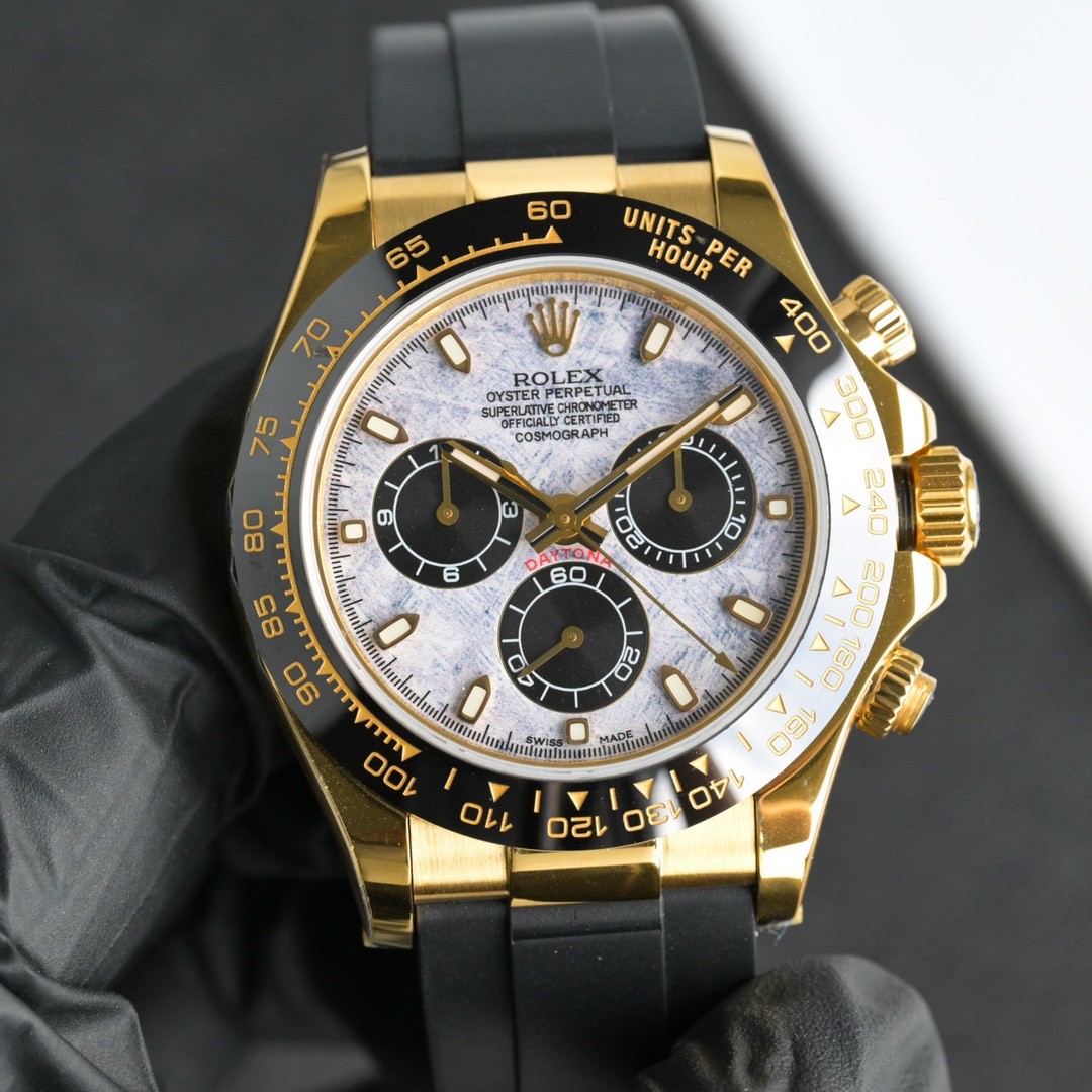 ROLEXロレックス デイトナ メテオライト グレープレート40mm机械表m116519 